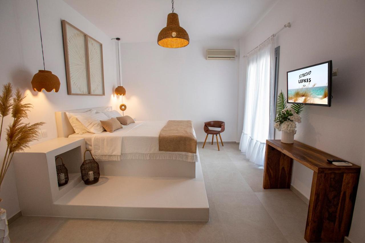 Vourkárion Studio Lefkes Kea מראה חיצוני תמונה
